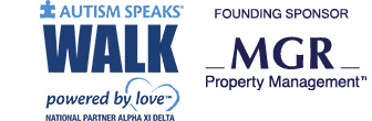 Autism Speaks Walk sponsored by MGR Property Management