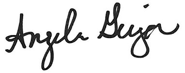 Angela Geiger Signature