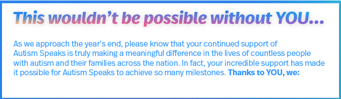 This wouldn't be possible without YOU!