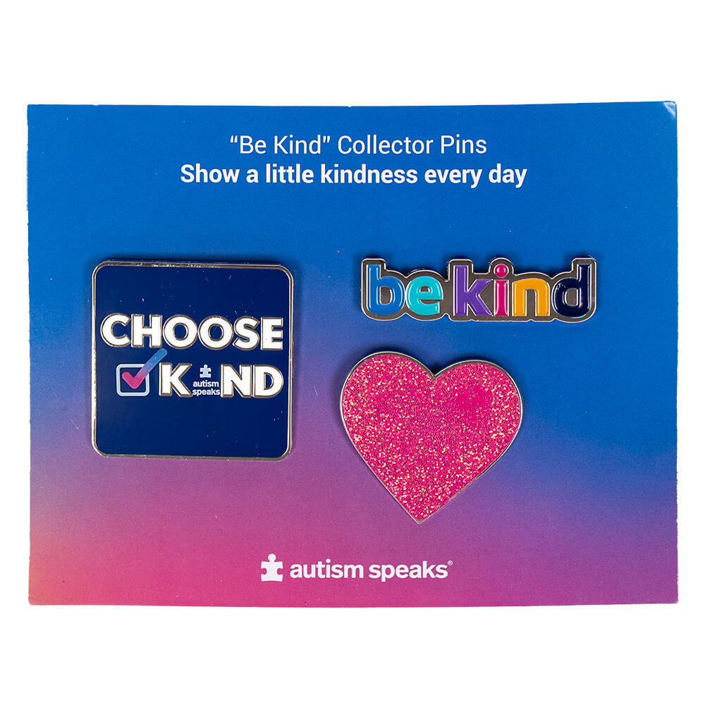 Autism Speaks 3 Pack Pin Set