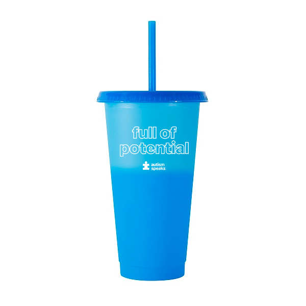 Autism Speaks 24oz    Color Changing Tumbler