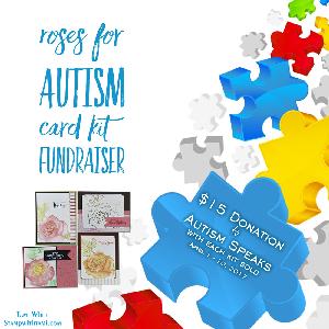 Roses for Autism card kit