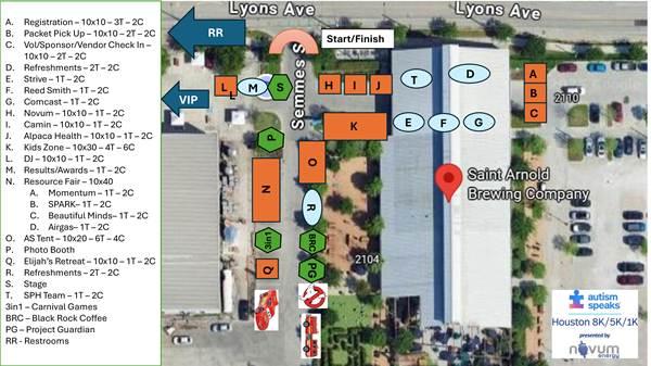 2025 Houston 8K site map