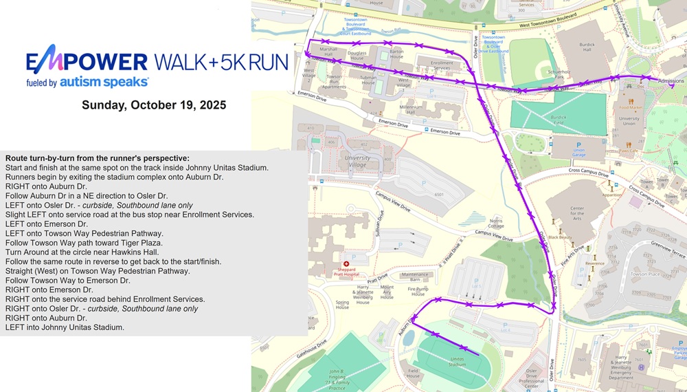 Baltimore 5K route map resized