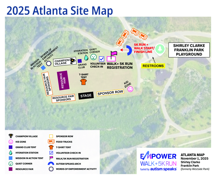 2025 Atlanta Empower Site Map