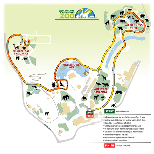 2025 Cleveland Empower 5K route