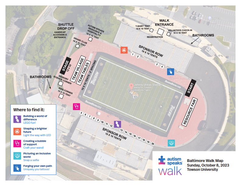 2023 baltimore walk map