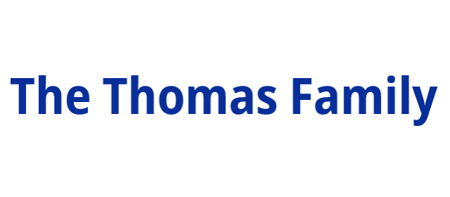 [The Thomas Family] *Silver Sponsors*