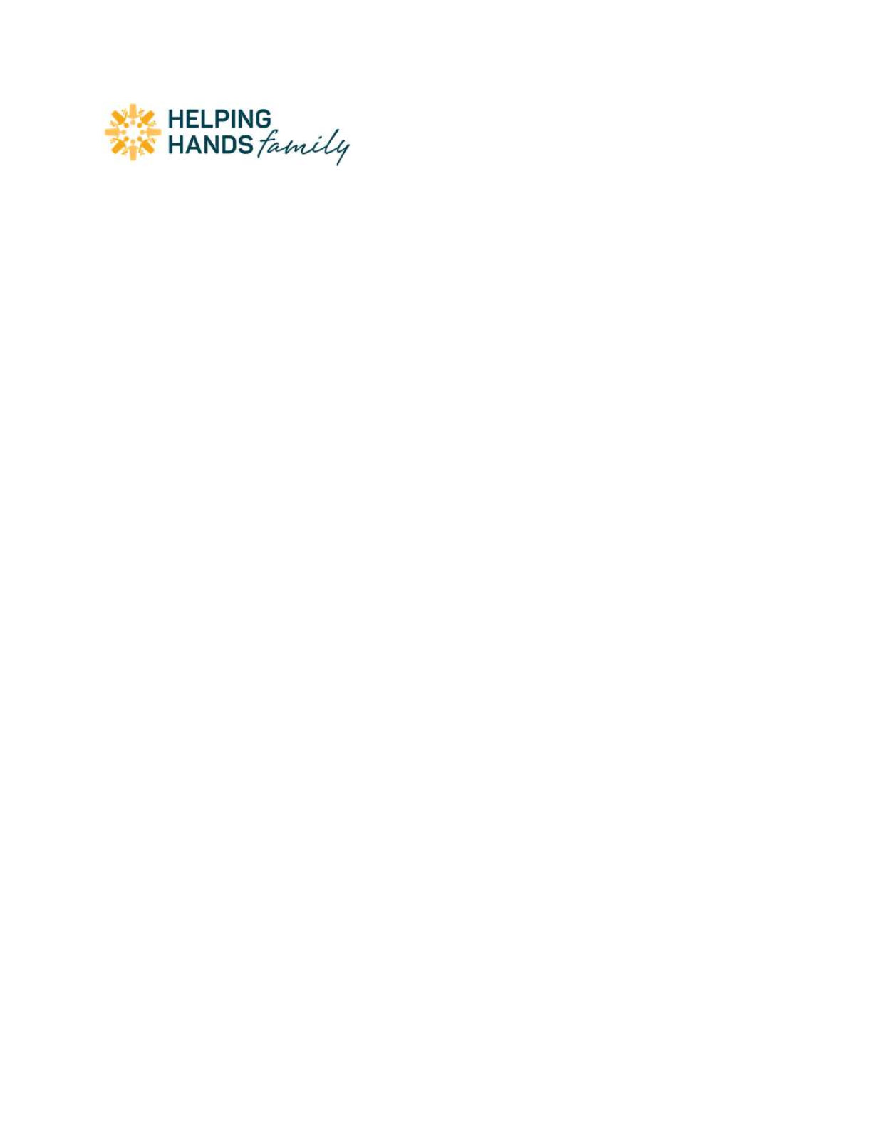*Resource Fair Sponsors* [Helping Hands]