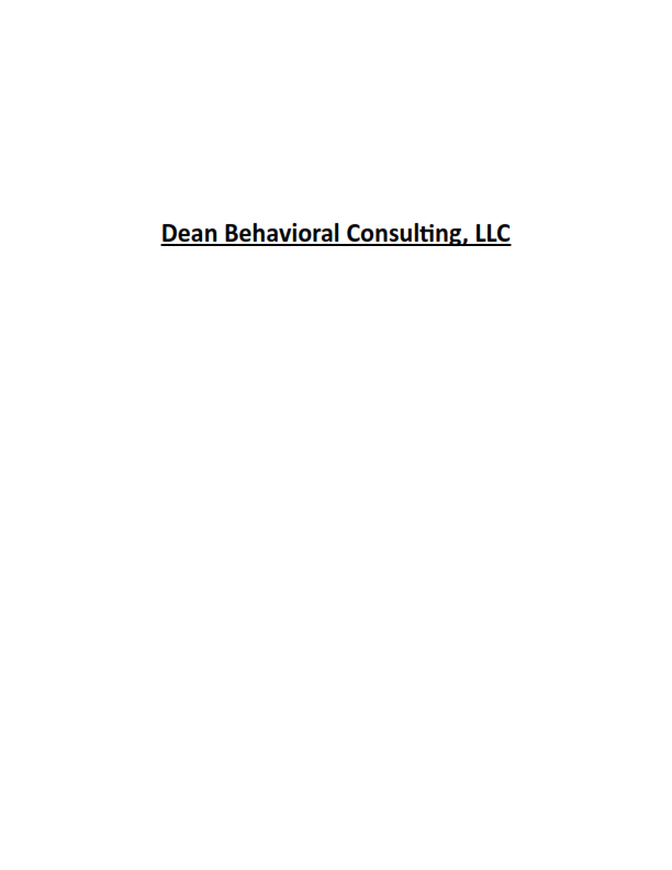 007 Dean Behavioral Health