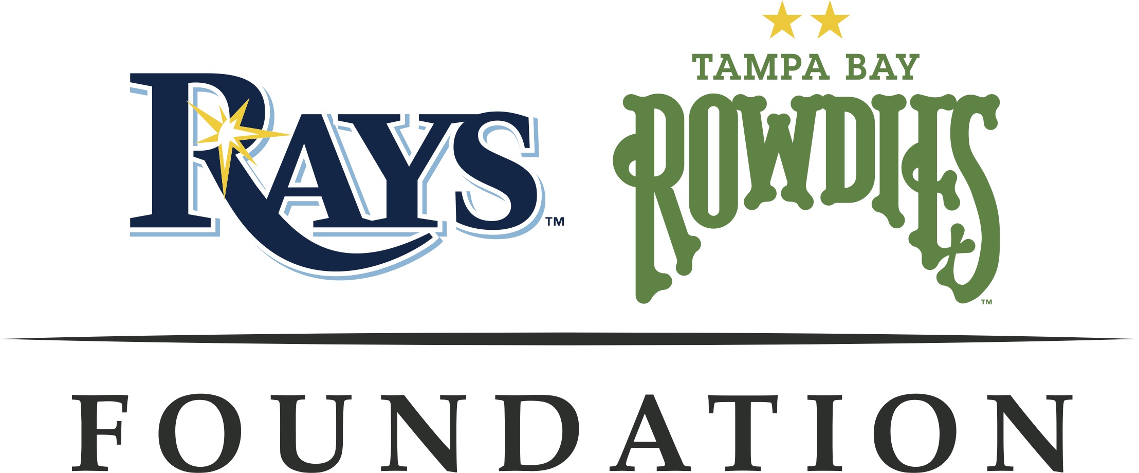 *Signature Sponsor* Rays Baseball Foundation and Rowdies Soccer Fund