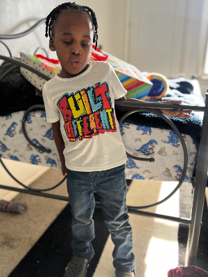 His Shirt Says It All, Built Different!