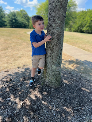 Owen's 1st Day of Preschool - He loves school!