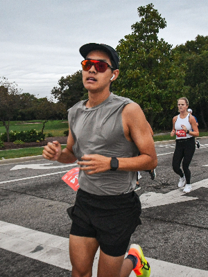 I ran the Chicago half marathon in September!